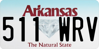 AR license plate 511WRV
