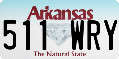 AR license plate 511WRY