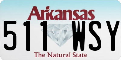 AR license plate 511WSY