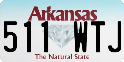 AR license plate 511WTJ