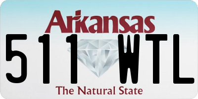 AR license plate 511WTL