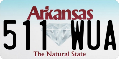 AR license plate 511WUA