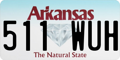 AR license plate 511WUH