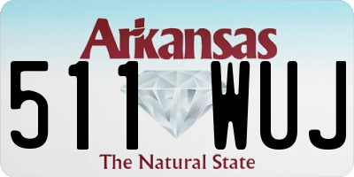 AR license plate 511WUJ