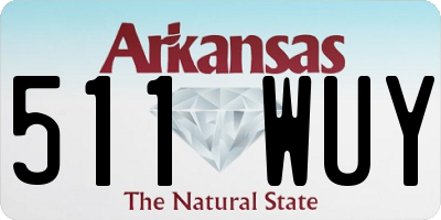 AR license plate 511WUY