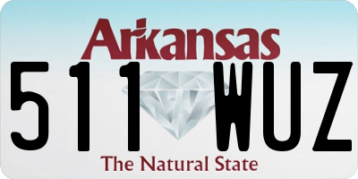 AR license plate 511WUZ