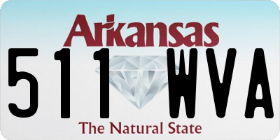 AR license plate 511WVA