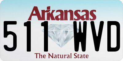 AR license plate 511WVD