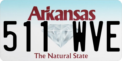 AR license plate 511WVE