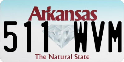 AR license plate 511WVM