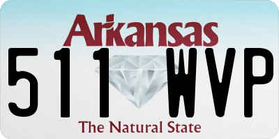 AR license plate 511WVP