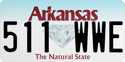 AR license plate 511WWE