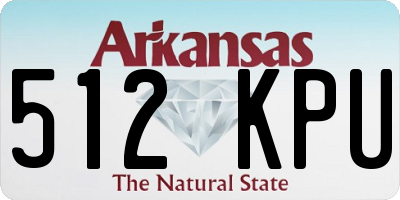 AR license plate 512KPU