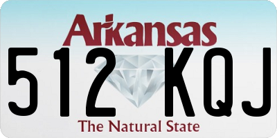 AR license plate 512KQJ