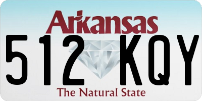 AR license plate 512KQY