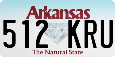 AR license plate 512KRU