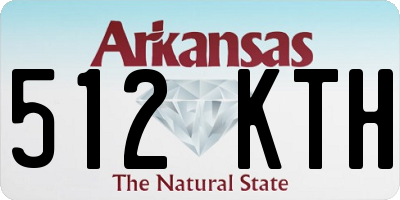 AR license plate 512KTH