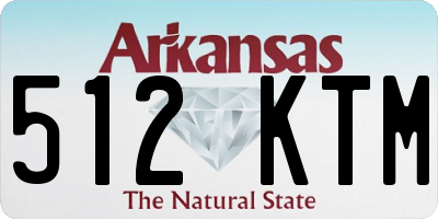 AR license plate 512KTM