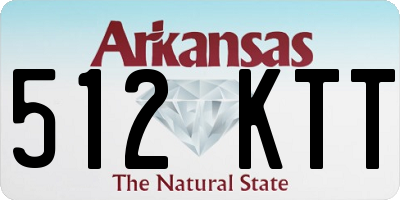 AR license plate 512KTT