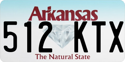 AR license plate 512KTX
