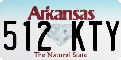 AR license plate 512KTY