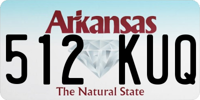 AR license plate 512KUQ
