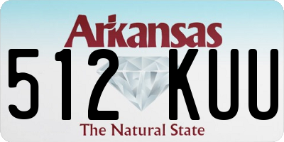 AR license plate 512KUU