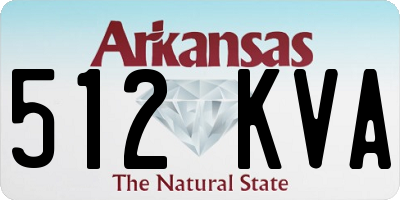 AR license plate 512KVA