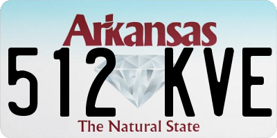 AR license plate 512KVE