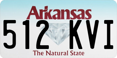 AR license plate 512KVI