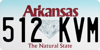 AR license plate 512KVM
