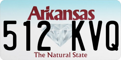 AR license plate 512KVQ