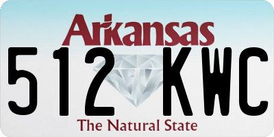 AR license plate 512KWC