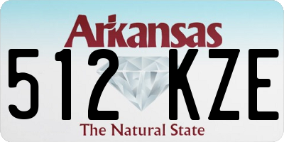 AR license plate 512KZE