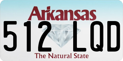 AR license plate 512LQD