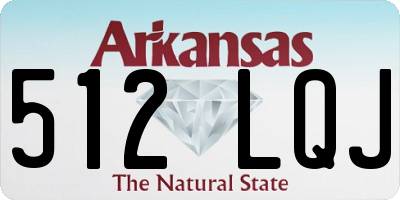 AR license plate 512LQJ