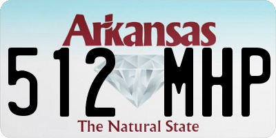 AR license plate 512MHP