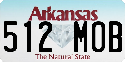 AR license plate 512MOB