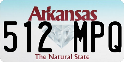 AR license plate 512MPQ