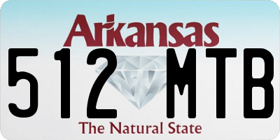 AR license plate 512MTB