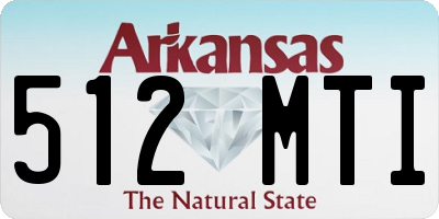 AR license plate 512MTI