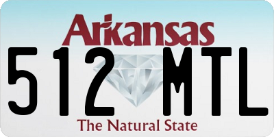 AR license plate 512MTL