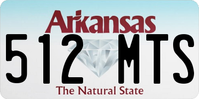 AR license plate 512MTS