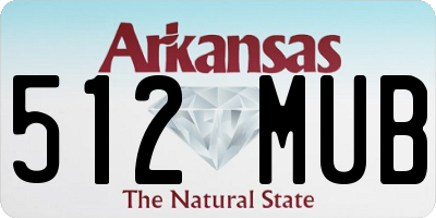 AR license plate 512MUB