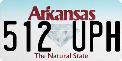AR license plate 512UPH
