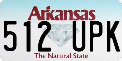 AR license plate 512UPK