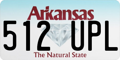 AR license plate 512UPL