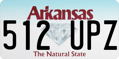 AR license plate 512UPZ