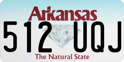 AR license plate 512UQJ