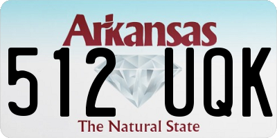 AR license plate 512UQK